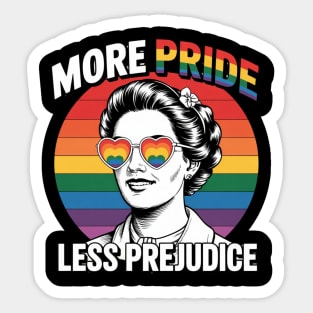 More-Pride-Less-Prejudice Sticker